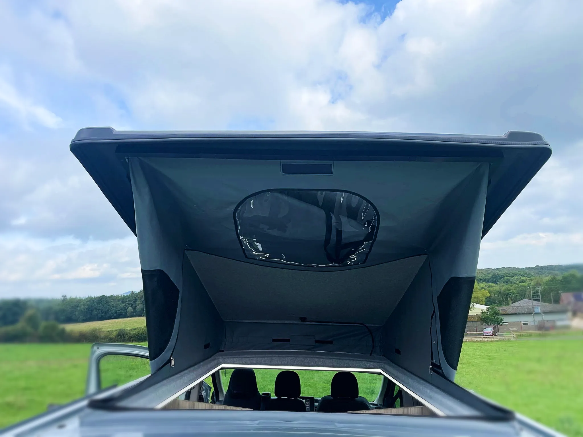 The Witley Camper Van Conversion for the Vauxhall Vivaro, Renault Trafic, Nissan NV300 Fiat Talento with up to  six 6 traveling seat camper