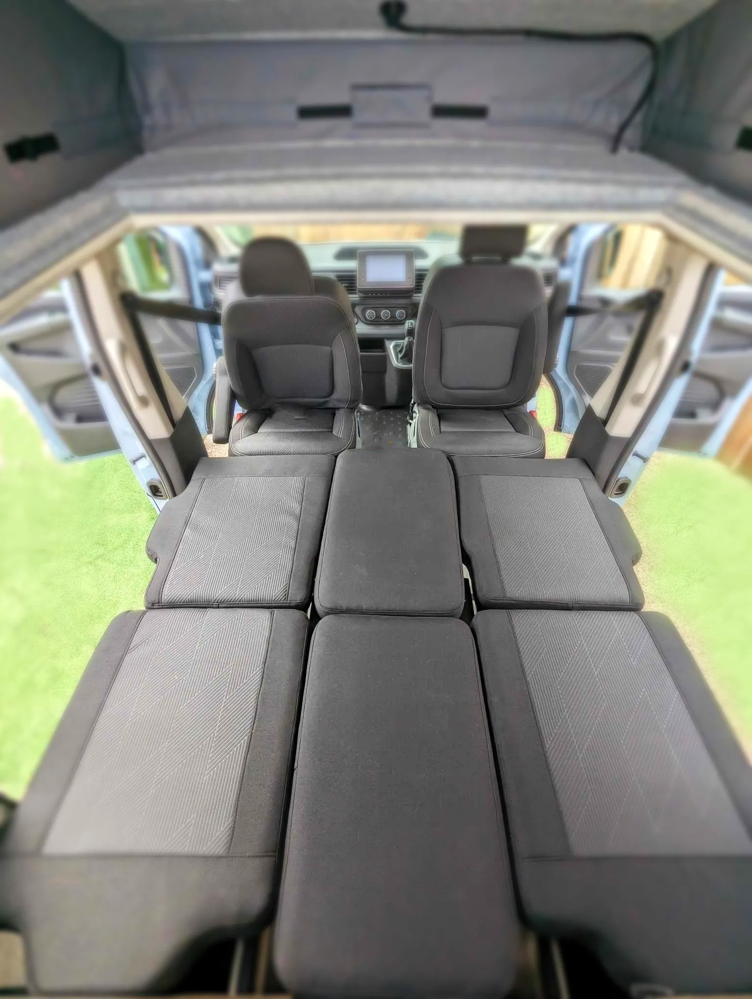 The Witley Camper Van Conversion for the Vauxhall Vivaro, Renault Trafic, Nissan NV300 Fiat Talento with up to  six 6 traveling seat camper