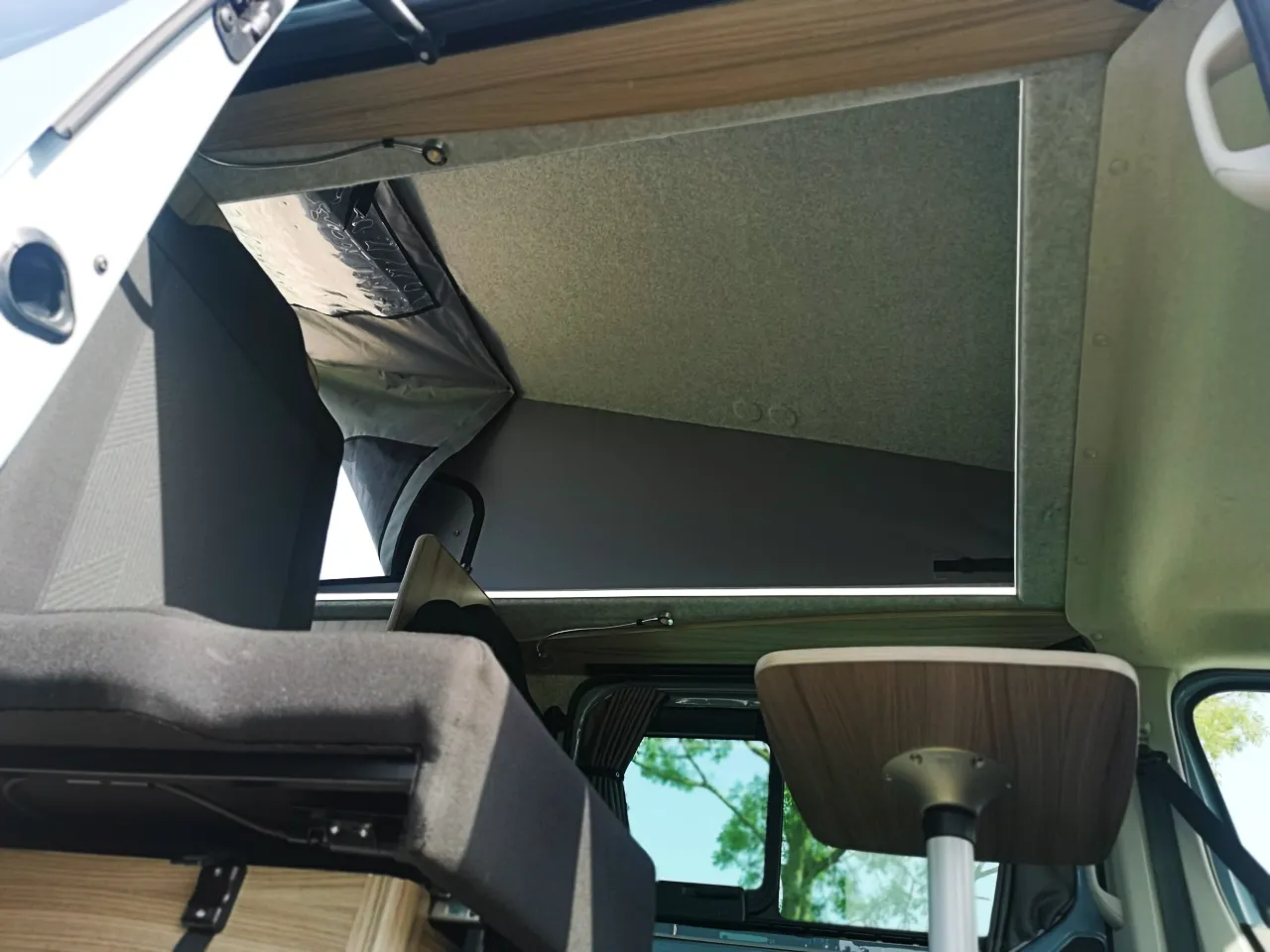 The Witley Camper Van Conversion for the Vauxhall Vivaro, Renault Trafic, Nissan NV300 Fiat Talento with up to  six 6 traveling seat camper
