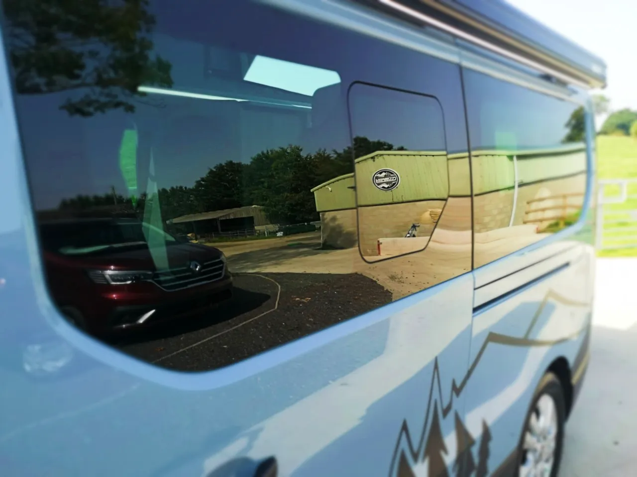 The Witley Camper Van Conversion for the Vauxhall Vivaro, Renault Trafic, Nissan NV300 Fiat Talento with up to  six 6 traveling seat camper