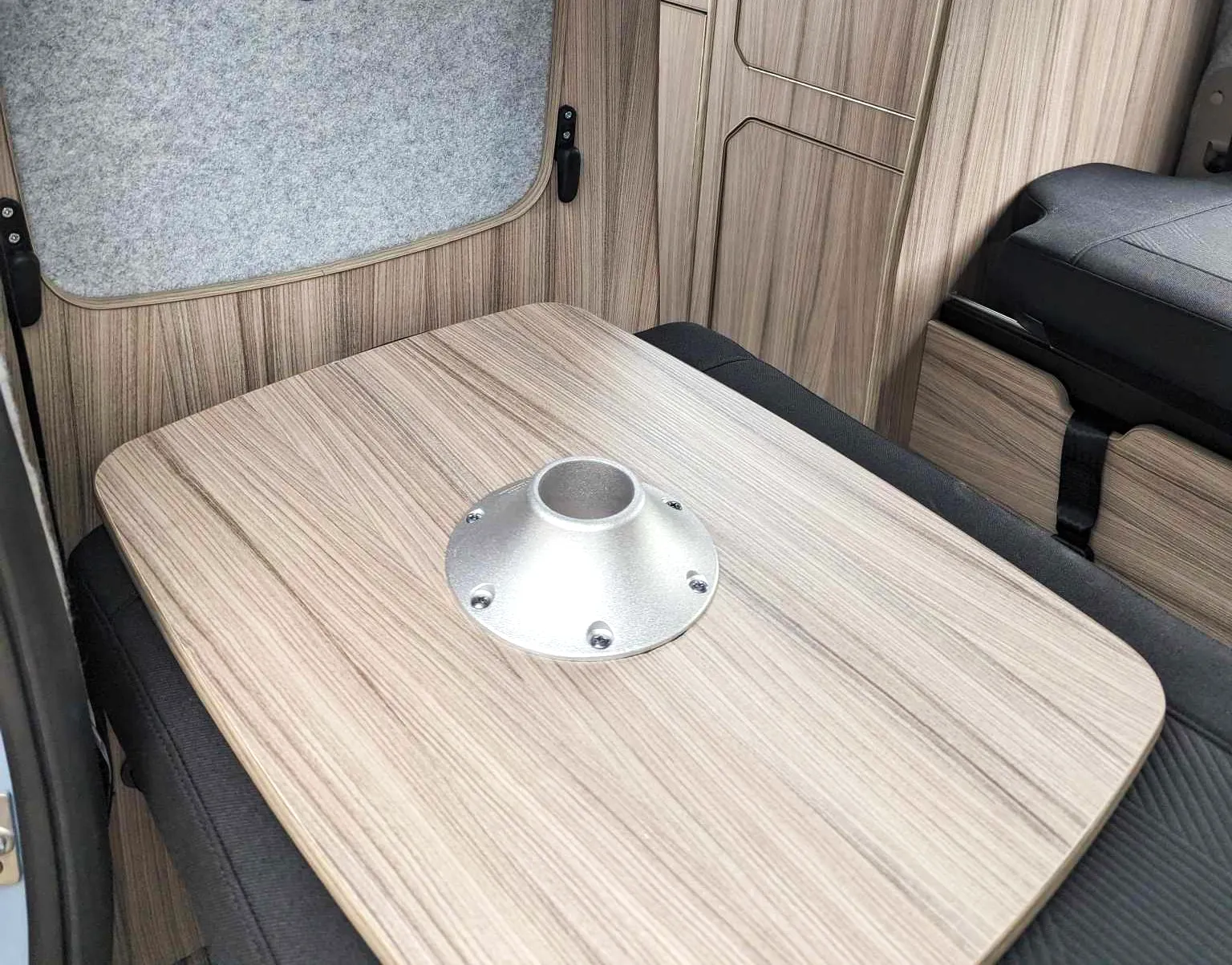 The Witley Camper Van Conversion for the Vauxhall Vivaro, Renault Trafic, Nissan NV300 Fiat Talento with up to  six 6 traveling seat camper