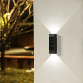 Up & Down 2 LED Outdoor Solar Wall Light (Set of 4)