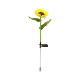 US 1-2 Pc LED Motion Sensor Light Bulbs Dusk Dawn Sensor Outdoor Sunflower Solar