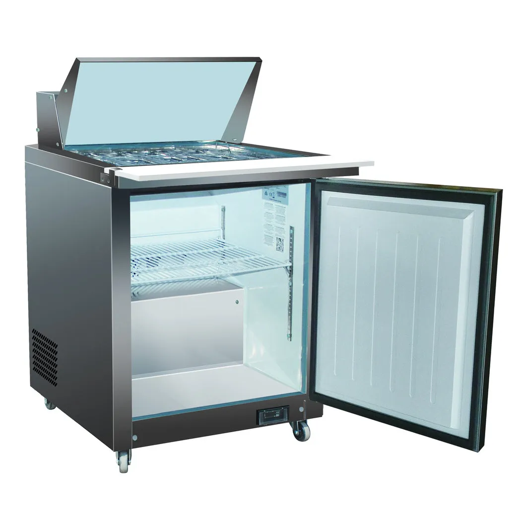 Valpro VP29SM-HC, One Door 29" Salad/Sandwich Prep Table Refrigerator (Mega Top)