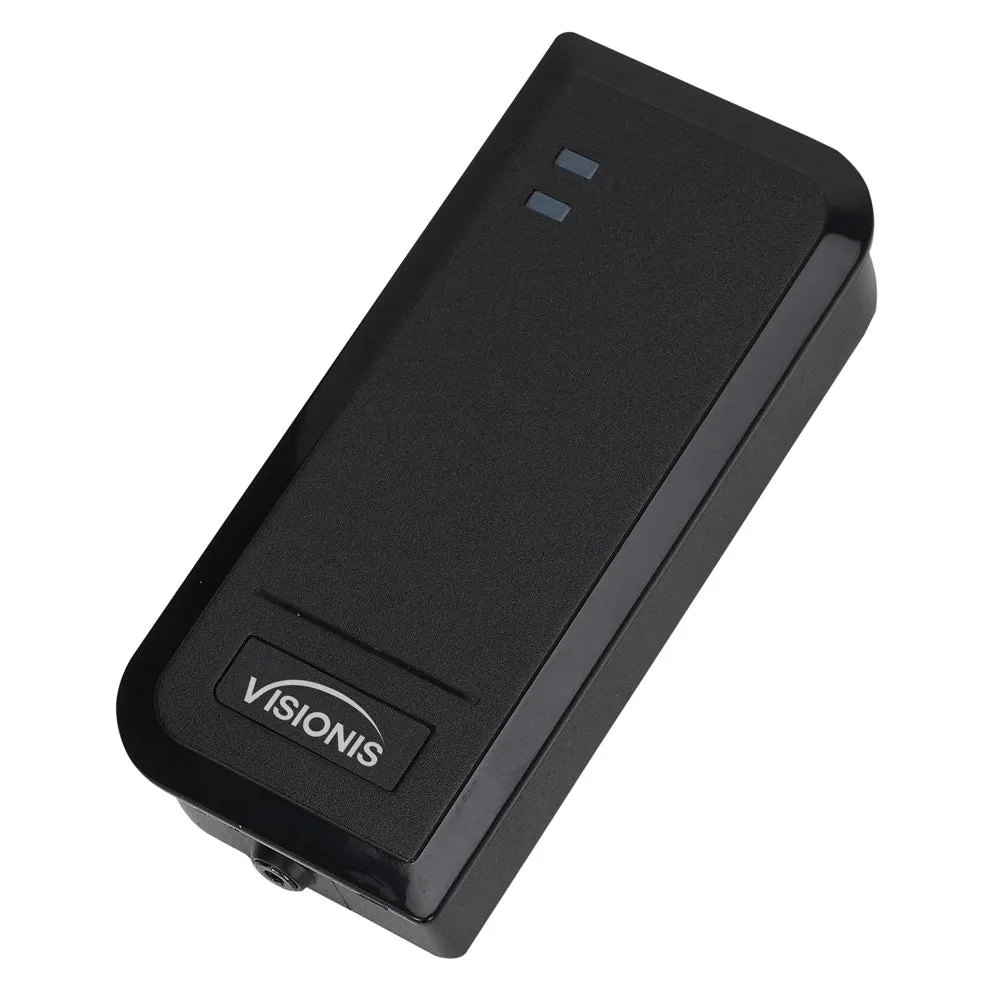 Visionis FPC-6130 Two Doors Access Control Time Attendance TCP / IP Wiegand Controller Box, Black Indoor/Outdoor Card Reader Computer Based Software Included Compatible 20,000 Users Kit