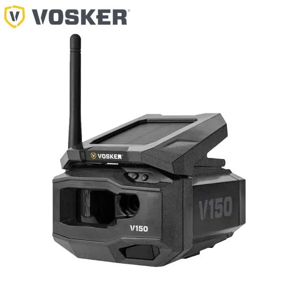 Vosker - V150 - Verizon - Solar Powered 4G-LTE Cellular Outdoor Security Camera