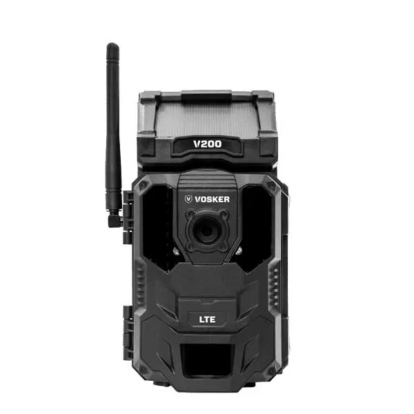 Vosker - V200 - Nation-Wide - Solar Powered 4G-LTE Cellular Outdoor Security Camera