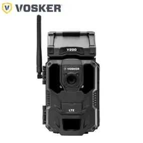 Vosker - V200 - Nation-Wide - Solar Powered 4G-LTE Cellular Outdoor Security Camera