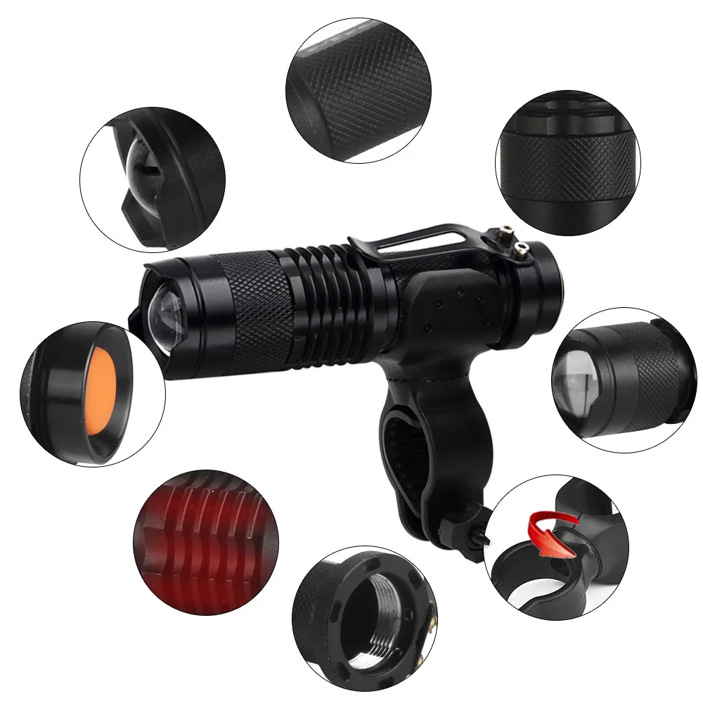 Waterproof Cycle Front Flashlight