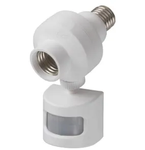 Westek OMLC5BC Outdoor Motion Activated Light Control Adapter, White