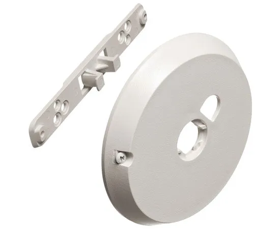 White Non-Metallic CAM-KIT Security Camera Mount Kit