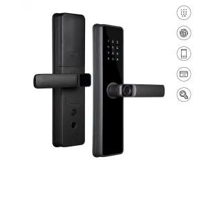 WiFi Smart Door Lock Fingerprint Remote Unlock Antihijack Tamper Alarm Multiple Unlocking