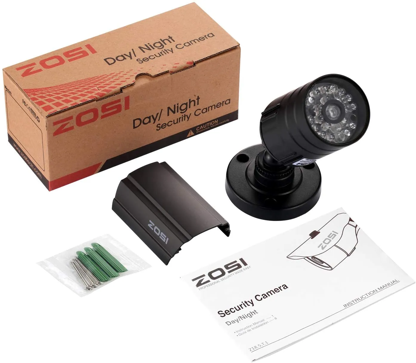 Wireless Simulated Bullet Security Camera (Indoor / Outdoor)