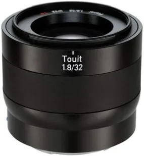 ZEISS Touit 1.8/32 Camera Lens for Sony E-Mount Mirrorless Cameras, Black